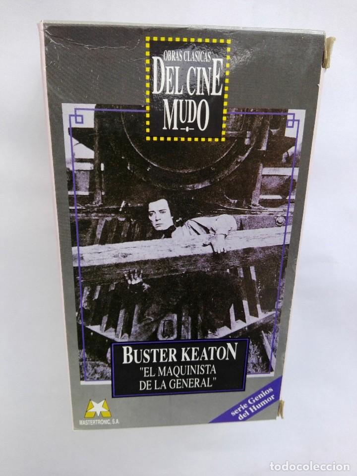 Cinema: VHS - PACK BUSTER KEATON - EL MAQUINISTA DE LA GENERAL + POLICIAS, HERRERO, ROSTRO PALIDO