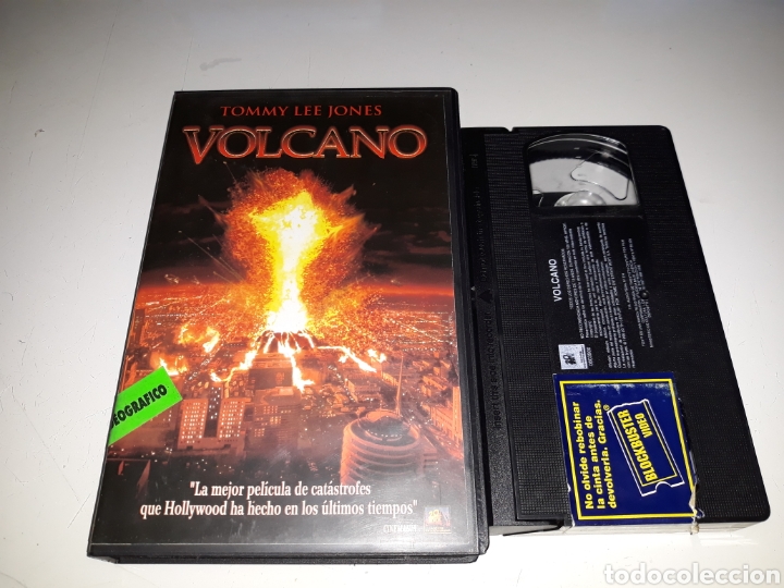 Cine: VHS- Volcano- Tommy Lee Jones