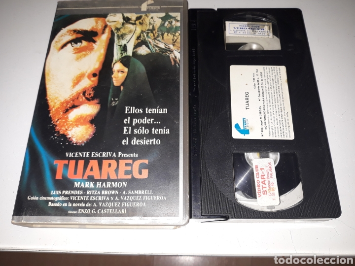 Cine: VHS- Tuareg- Mark Harmon - Foto 1