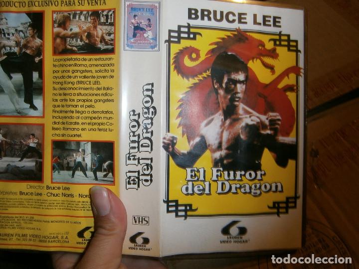 Cine: EL FUROR DEL DRAGON estruche original
