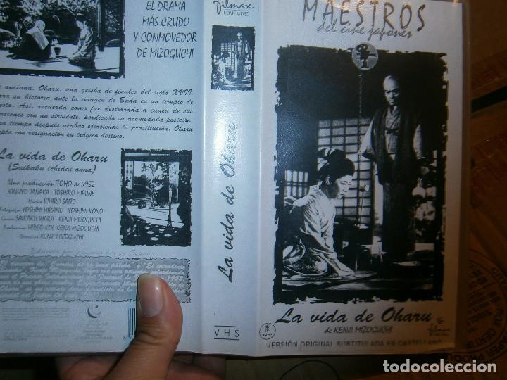 Cine: LA VIDA DE OHARU vhs rrareza