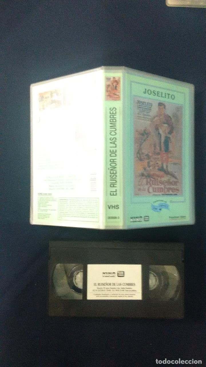 Cine: JOSELITO EL RUISE&Ntilde;OR DE LAS CUMBRES VIDEO VHS