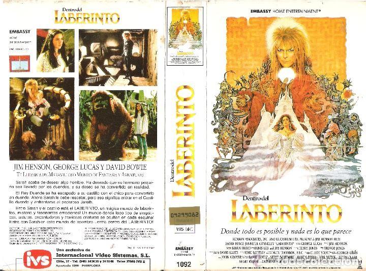 Vhs dentro del laberinto - david bowie (x) - Vendido en Venta ...