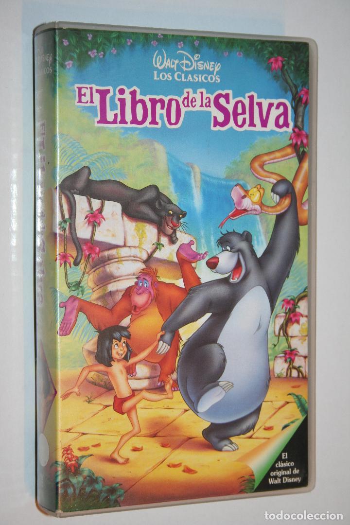 El Libro De La Selva Vhs Cine Infantil Dibu Comprar Películas De