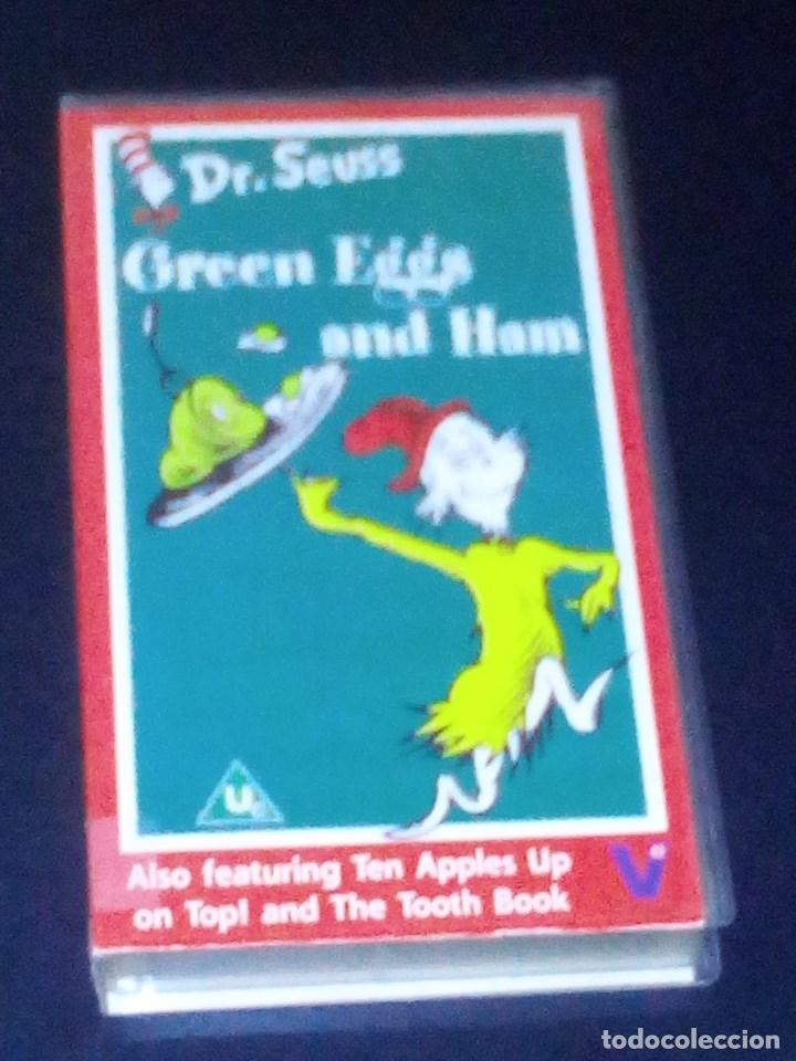 Cin&eacute;ma: Vendo Pelicula de Dibujos Animados VHS, Dr. Seuss Green Eggs and Ham de regalo otra pelicula Bugs Hi
