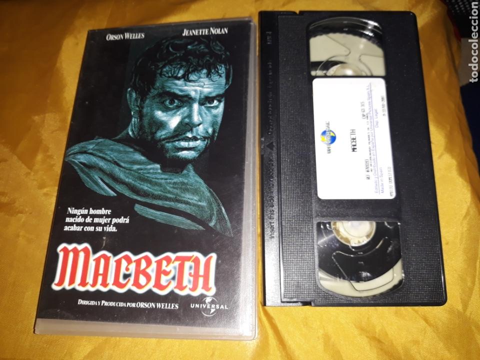 Cine: VHS- Macbeth- Orson Welles - Foto 1