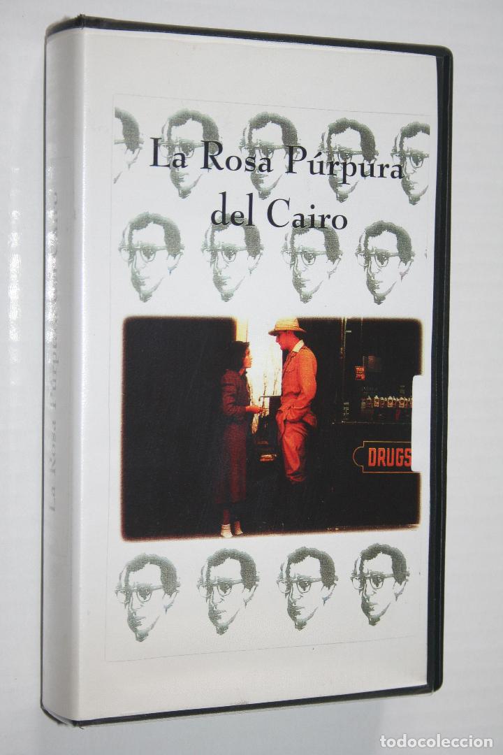 Cine: LA ROSA P&Uacute;RPURA DEL CAIRO ( Gil Sherperd) *** VHS CINE *** CONDOR ***