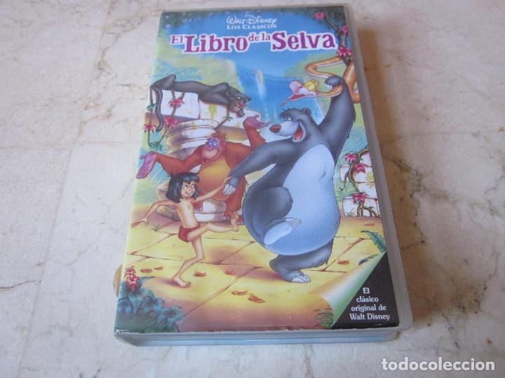 El Libro De La Selva Vhs Walt Disney 1993 Vendido En Venta Directa