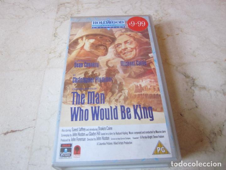Cine: THE MAN WHO WOULD BE KING VHS - COLUMBIA PICTURES 1989