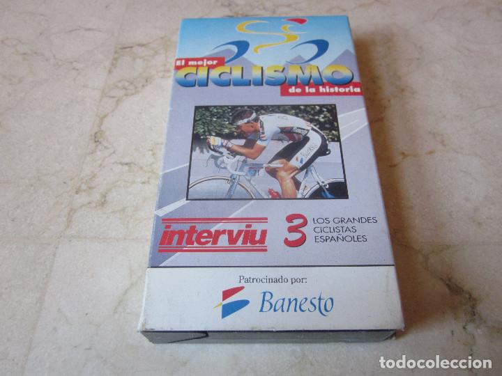 Cine: EL MEJOR CICLISMO DE LA HISTORIA 3 VHS -  LOS GRANDES CICLISTAS ESPA&Ntilde;OLES - INTERVIU 1992