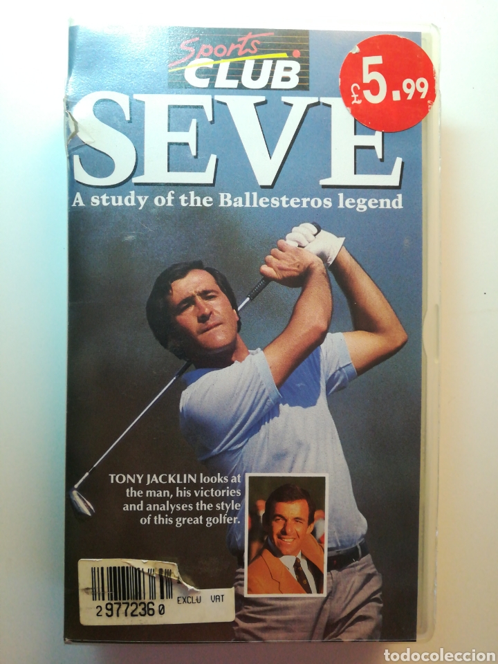 Cine: VIDEO VHS. GOLF SEVE BALLESTEROS. INGLES. DOCUMENTAL.
