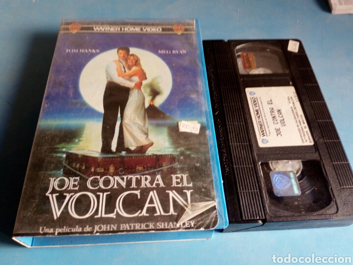 Kino: VHS- Joe contra el volc&aacute;n,1 edici&oacute;n original videoclub a&ntilde;o 1990