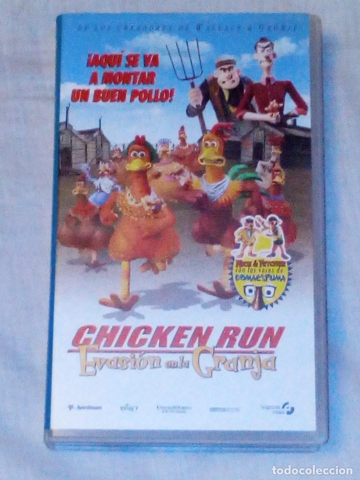 Cinema: Vendo Pelicula VHS (Chicken Run, Evasi&oacute;n en la Granja).