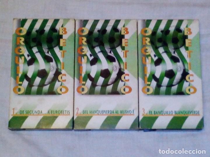 Cinema: Vendo 3 Cintas VHS (Orgullo B&eacute;tico).