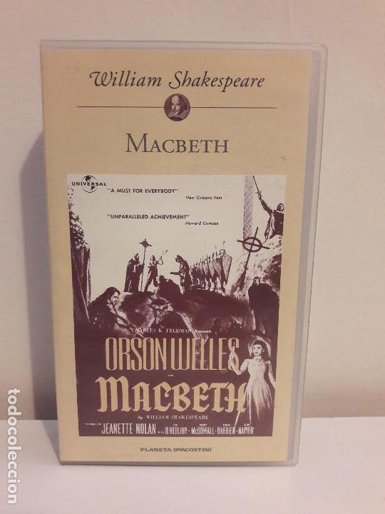 Cine: MACBETH (VHS) - Foto 1