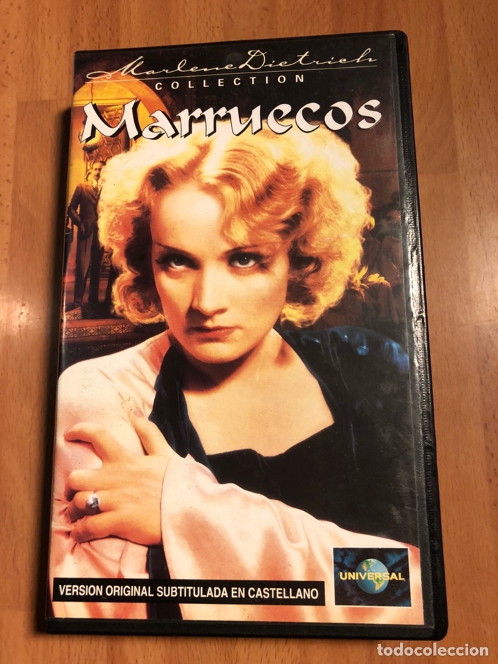 Cine: Pel&iacute;cula vhs Marlene Dietrich Marruecos