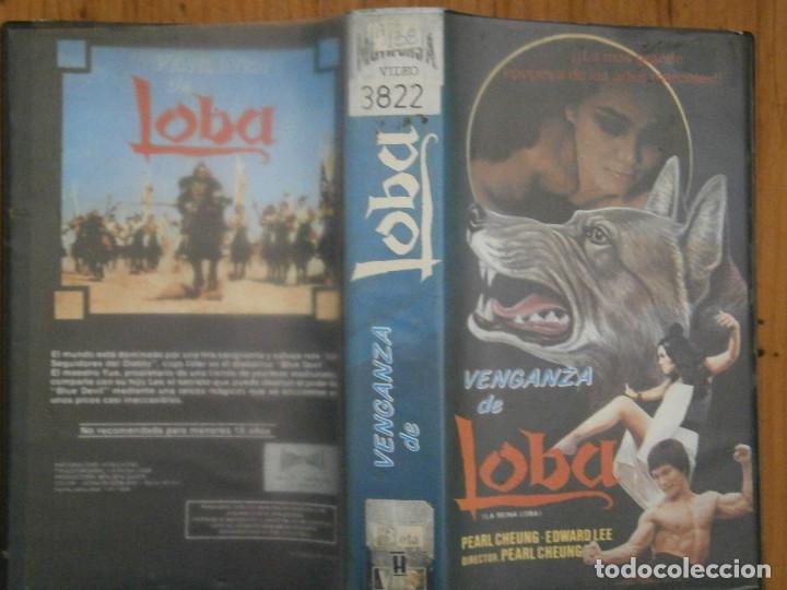 Cinema: &iexcl;&iexcl;VENGANZA DE LOBA&iexcl;&iexcl;&iexcl;&iexcl; Vhs rrareza