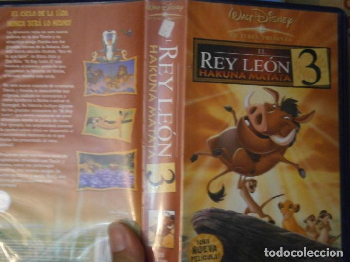 Cine: &iexcl;&iexcl;rey leon 3 &iexcl;&iexcl;vhs ediccion especial&iexcl;&iexcl;