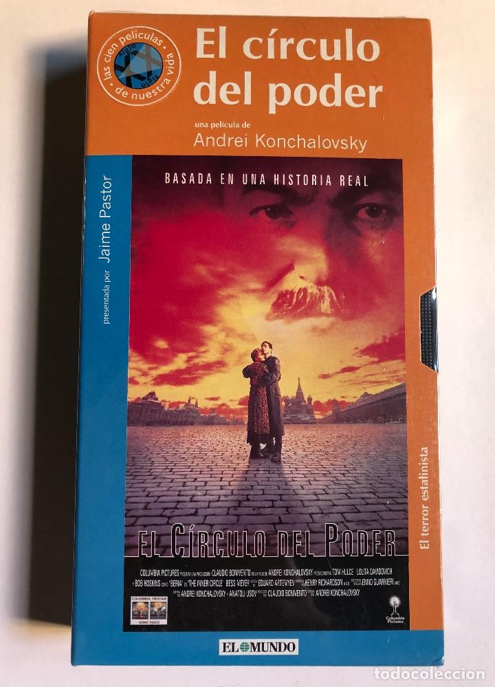 Cine: Andrei Konchalovsky - El C&iacute;rculo del Poder - VHS Original Colecci&oacute;n El Mundo - Precintada - Foto 1