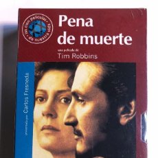 Cine: TIM ROBBINS - PENA DE MUERTE - VHS ORIGINAL COLECCIÓN EL MUNDO - PRECINTADA