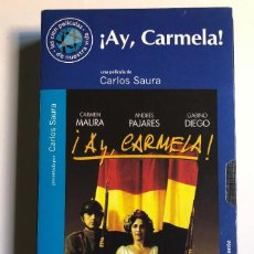 Cine: CARLOS SAURA - ¡AY, CARMELA! - VHS ORIGINAL COLECCIÓN EL MUNDO
