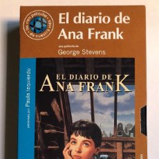 Cine: GEORGE STEVENS - EL DIARIO DE ANA FRANK - VHS ORIGINAL COLECCIÓN EL MUNDO