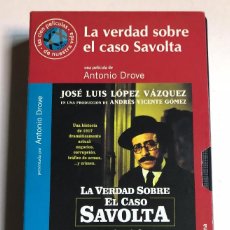 Cine: ANTONIO DROVE - LA VERDAD SOBRE EL CASO SAVOLTA - VHS ORIGINAL COLECCIÓN EL MUNDO