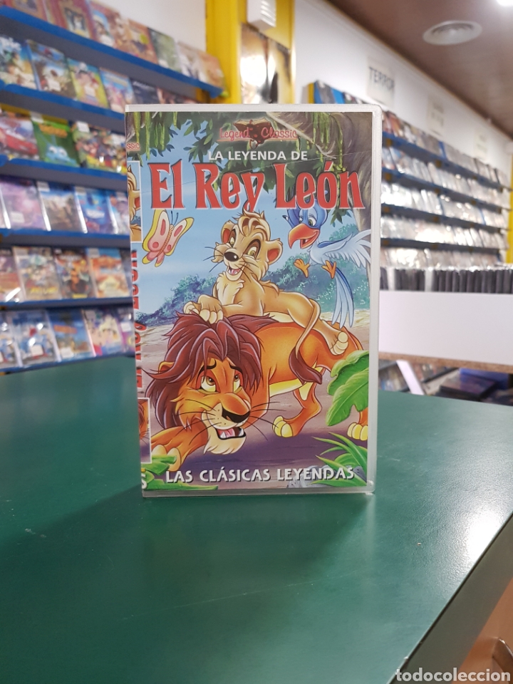 Cine: La leyenda de Rey Le&oacute;n VHS