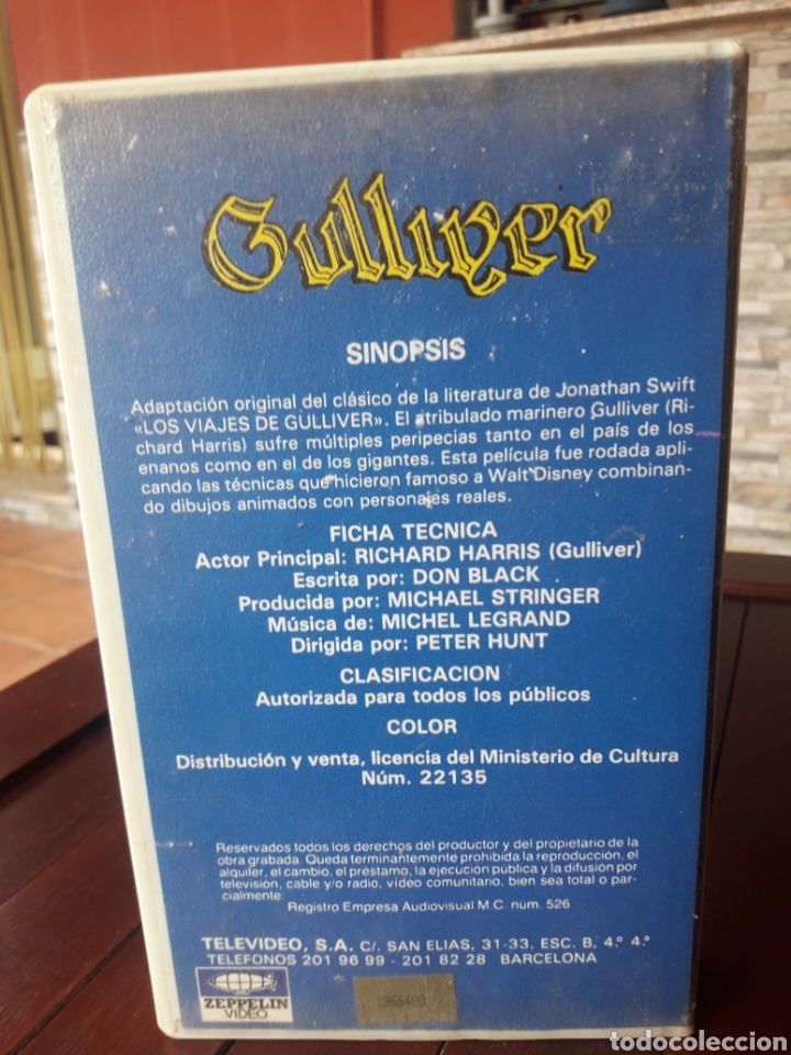 Cine: Gulliver vhs - Foto 2