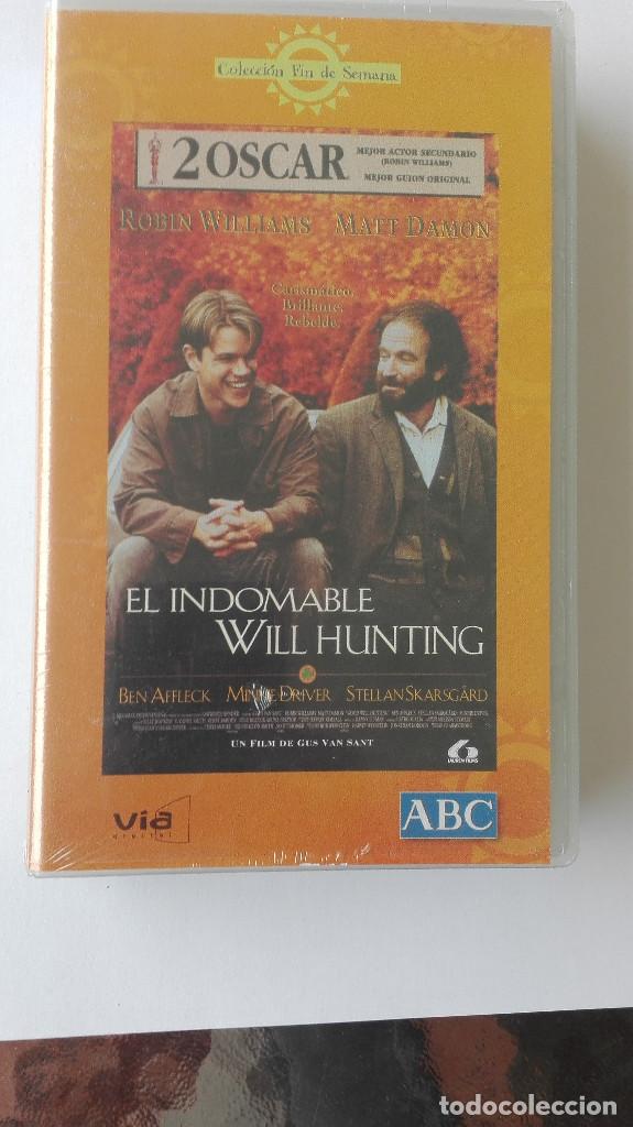 Kino: VHS EL INDOMABLE WILL HUNTING PRECINTADA NUEVA VER MAS VHS A LA VENTA