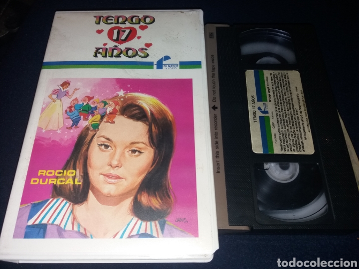 Cine: Tengo 17 a&ntilde;os- vhs- rocio durcal-