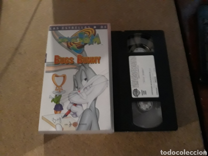Cine: VHS- Las estrellas de Space Jam- Bugs Bunny - Foto 1