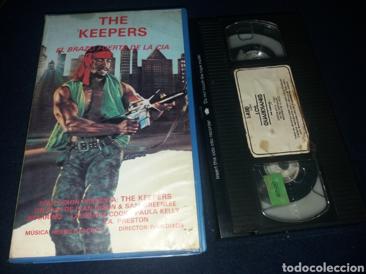 Cine: The keepers- el brazo fuerte de la cia- vhs- dir: ivan dixo