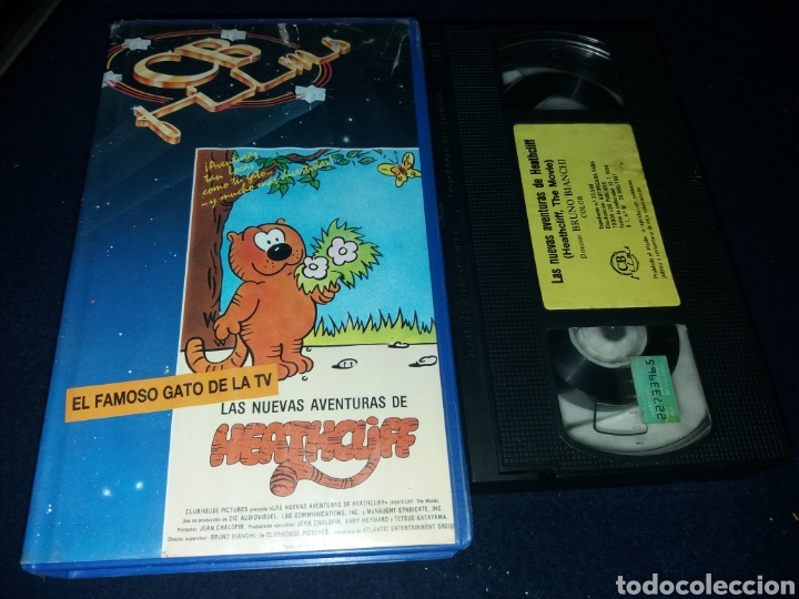 Cine: Las nuevas aventuras de heathcliff- the movie- vhs- dir: bruno bianchi