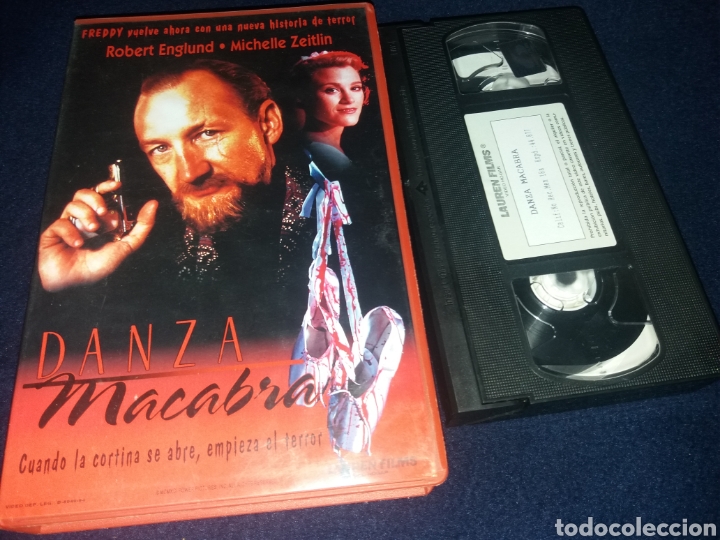 Cine: Danza macabra- vhs- robert englund- TERROR