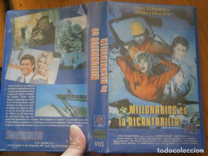 Cin&eacute;ma: &iexcl;&iexcl;MILLONARIOS EN LA ALCANTARILLA &iexcl;&iexcl;&iexcl;VHS CAJA GRANDE