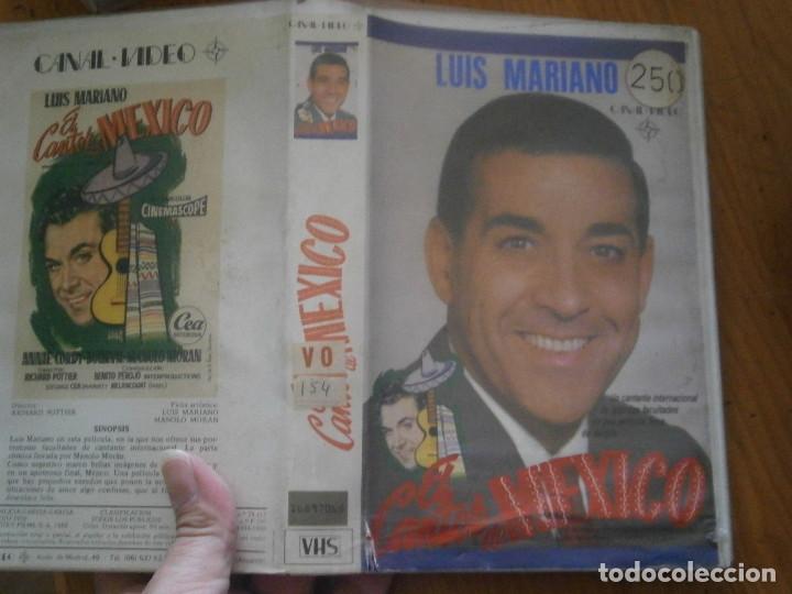 Cin&eacute;ma: &iexcl;&iexcl;EL CANTOR DE MEXICO &iexcl;&iexcl;VHS DIFICIL DE EN CONTRAR &iexcl;&iexcl;CAJA GRANDE&iexcl;&iexcl;