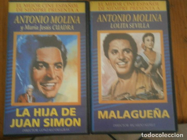 Cine: &iexcl;&iexcl;2 VHS LA HIJA DE JUAN SIMON ..Y LA MALAGUE&Ntilde;A&iexcl;&iexcl;&iexcl;DISPONEMOS CON MAS DE 60.000 PELICULAS VHS BETA 200