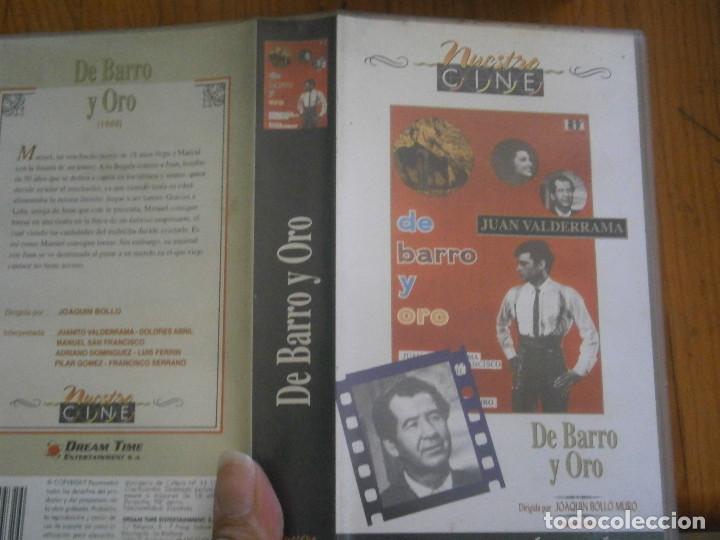 Cine: &iexcl;&iexcl;DE BARRO Y ORO&iexcl;&iexcl;VHS&iexcl;&iexcl;&iexcl;DISPONEMOS CON MAS DE 60.000 PELICULAS VHS BETA 2000&iexcl;&iexcl;