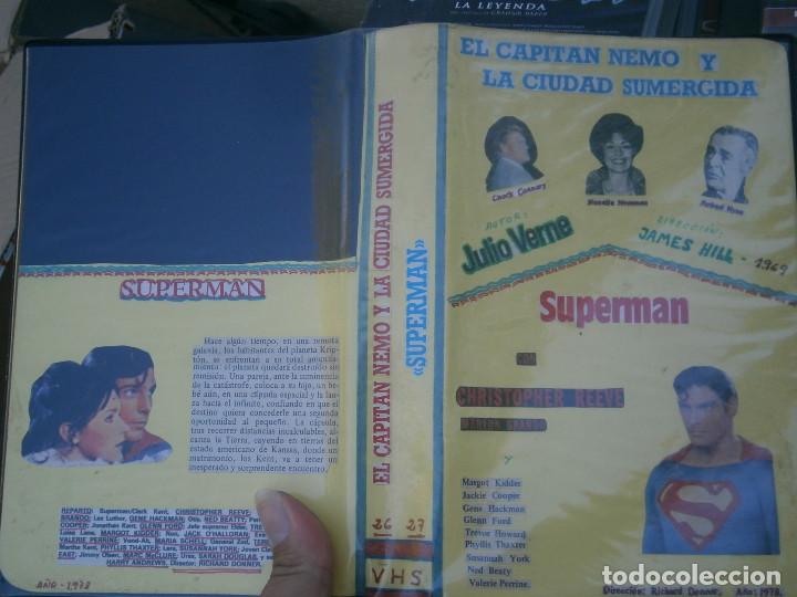Cinema: &iexcl;&iexcl;EL CAPITAN NEMO&iexcl;&iexcl;Y SUPERMAN''&iexcl;&iexcl;PELICULAS GRAVACION EN TV A&Ntilde;OS 80&iexcl;&iexcl;VHS&iexcl;&iexcl;&iexcl;disponemos con mas de 60.0