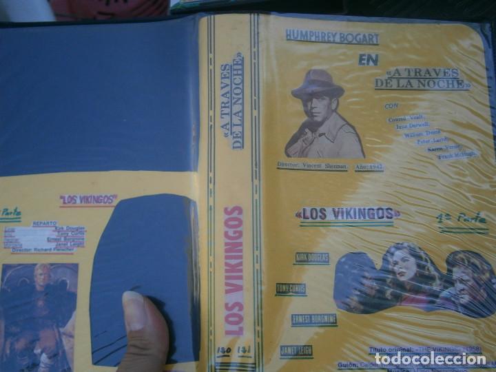 Cinema: LOS VIKINGOS A TRAVES DE LA NOCHE -VHS (GRABADA TV)