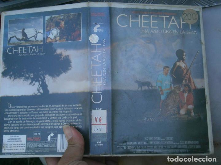 Cinema: CHEETAH UNA AVENTURA EN LA SELVA-VHS