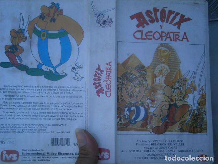 Cine: ASTERIX Y CLEOPATRA-VHS - Foto 1