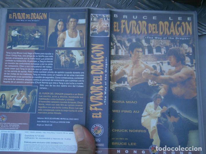 Cinema: &iexcl;&iexcl;EL FUROR DEL DRAGON&iexcl;&iexcl;VHS&iexcl;'&iexcl;&iexcl;disponemos con mas de 60.000 peliculas beta vhs y 2000&iexcl;&iexcl;