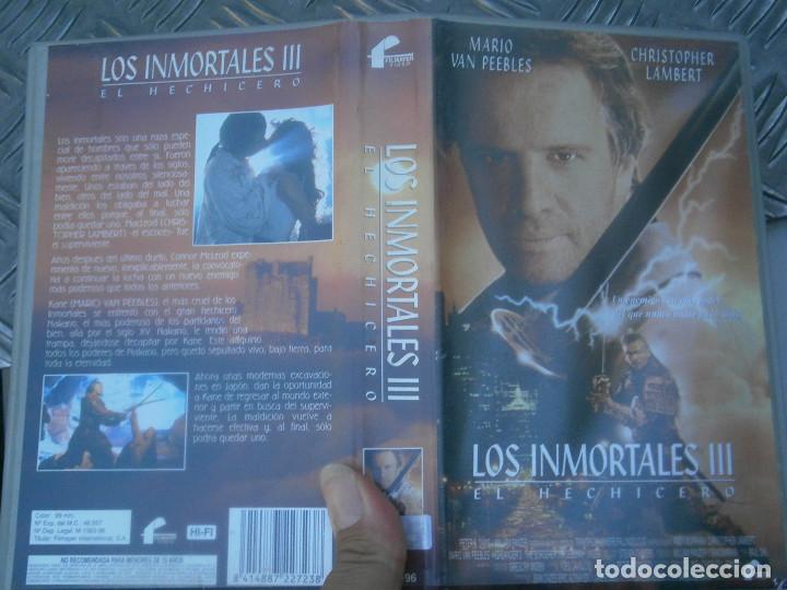 Cinema: &iexcl;&iexcl;LOS INMORTALES 3 &iexcl;&iexcl;VHS &iexcl;&iexcl;&iexcl;disponemos con mas de 60.000 peliculas beta vhs y 2000&iexcl;&iexcl;