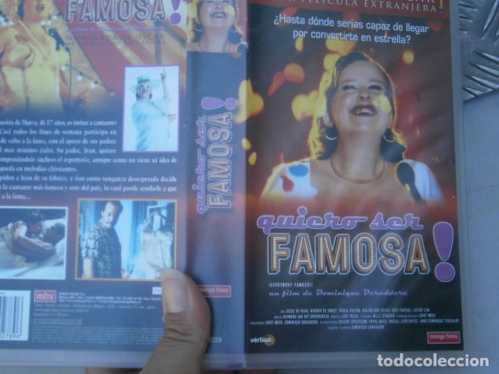 Cinema: &iexcl;&iexcl;QUIERO SER FAMOSA&iexcl;&iexcl;VHS&iexcl;&iexcl;&iexcl;disponemos con mas de 60.000 peliculas beta vhs y 2000&iexcl;&iexcl;
