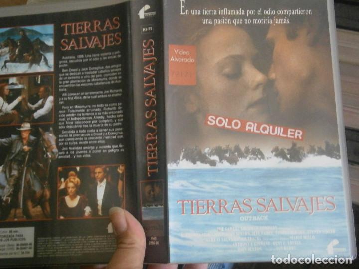 Cinema: TIERRAS SALVAJES vhs caja grande