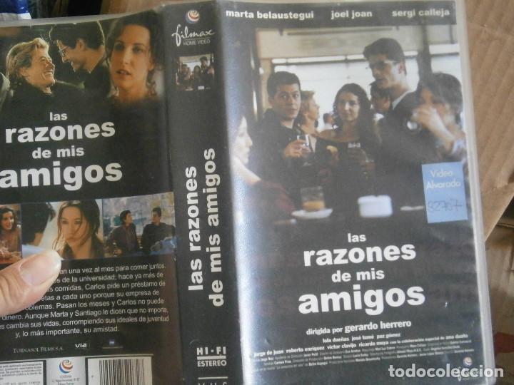 Cinema: &iexcl;LAS RAZONES DE MIS AMIGOS&iexcl;&iexcl;disponemos mas de 60.000.peliculas beta vhs y 2000&iexcl;