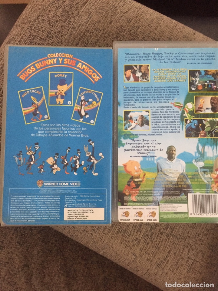 Cine: Bugs Bunny- 2 VHS - Foto 2