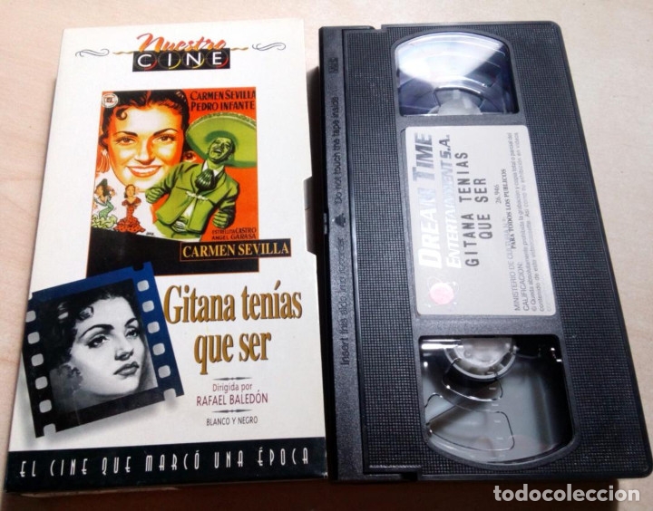 Cine: CARMEN SEVILLA.PEDRO INFANTE.GITANA TENIAS QUE SER.RAFAEL BALEDON.NUESTRO CINE.